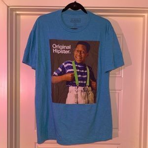 Steve Urkel graphic tee.